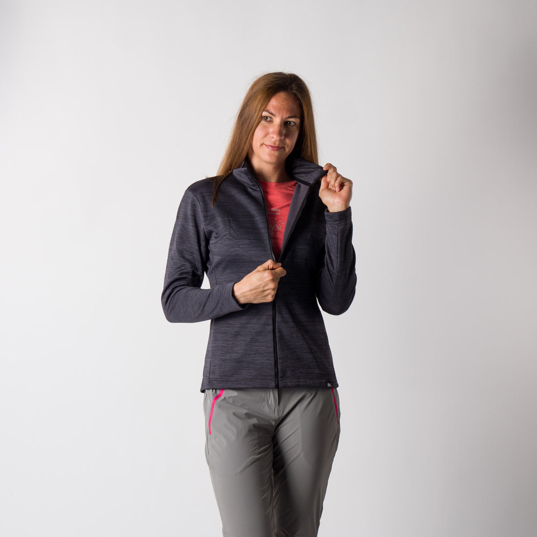 MI-4745OR women's outdoor melange sweater HAVEN