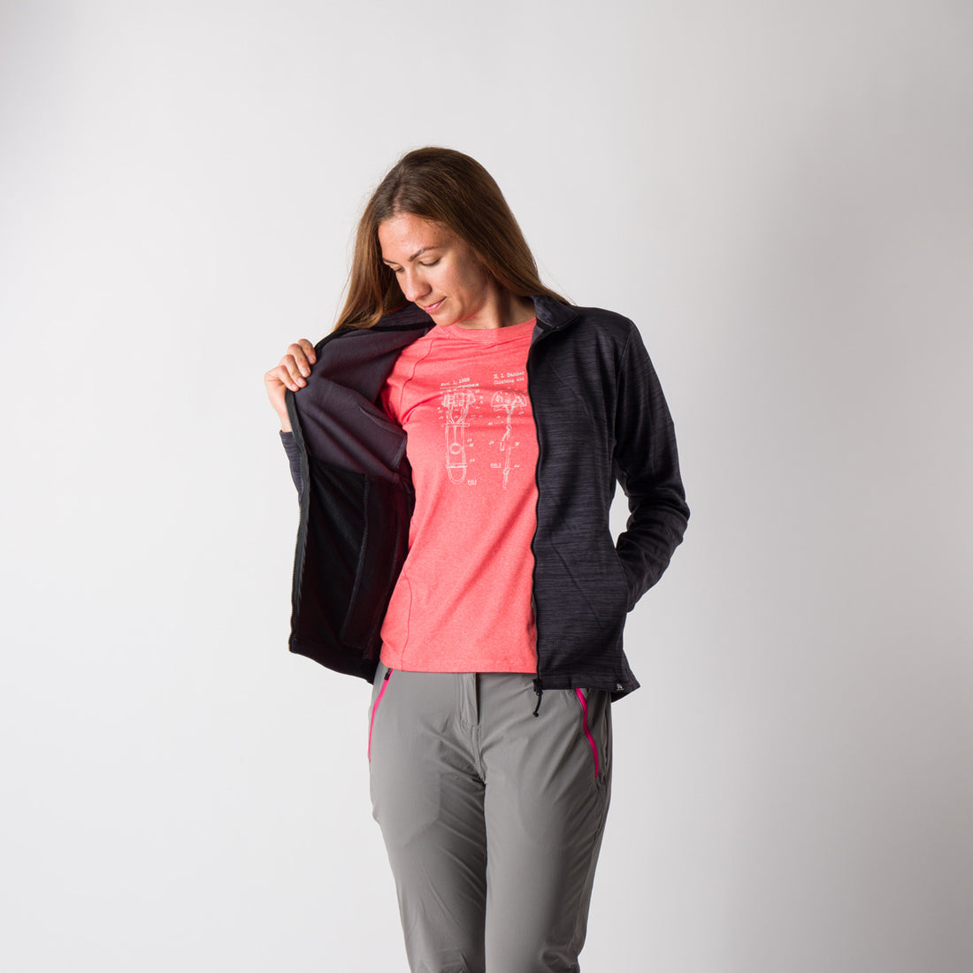 MI-4745OR women's outdoor melange sweater HAVEN