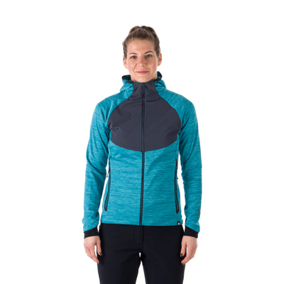 MI-4770OR women's melange outdoor active hoodie sweater ADDILYN