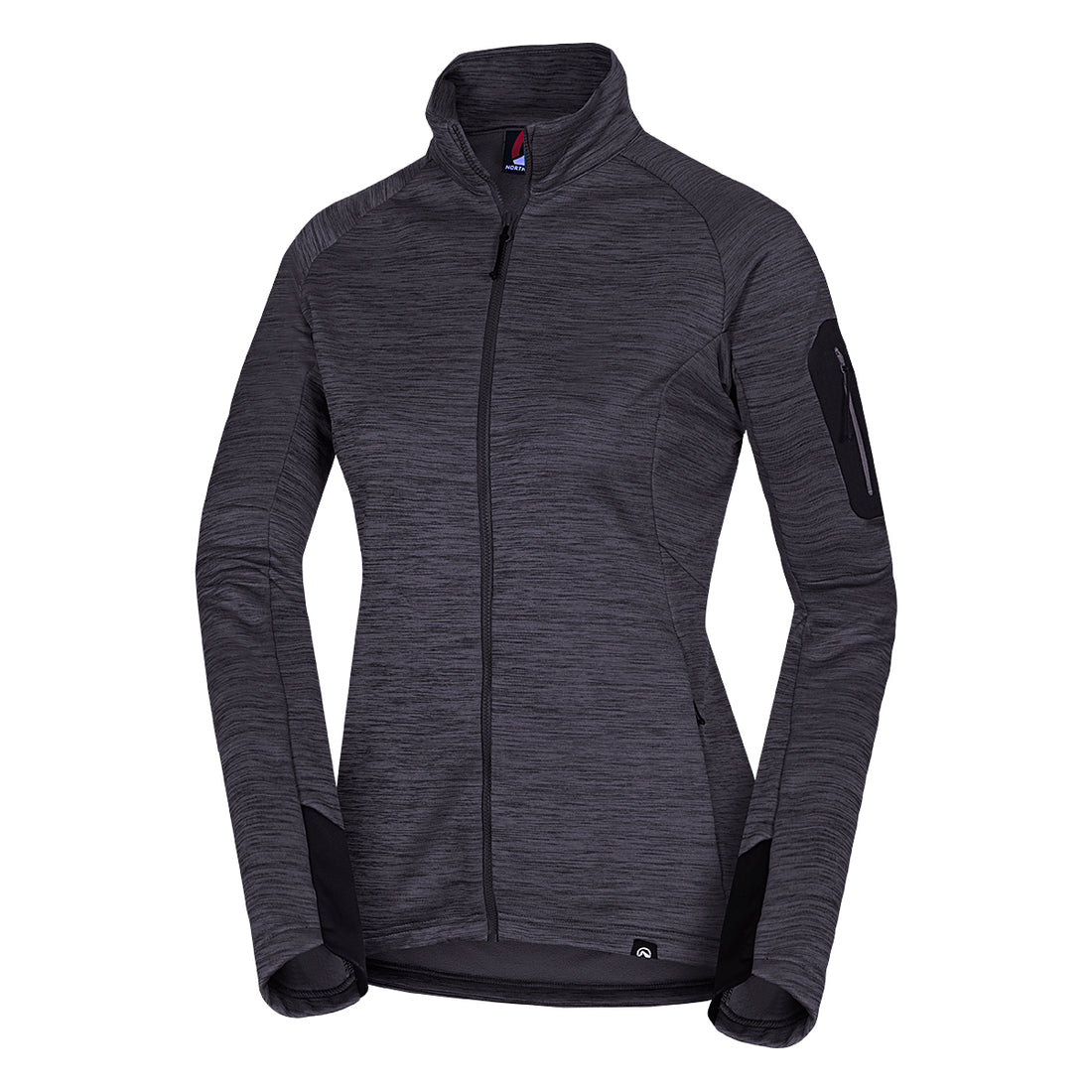 MI-4774OR women's melange active comfort sweater BERTHA