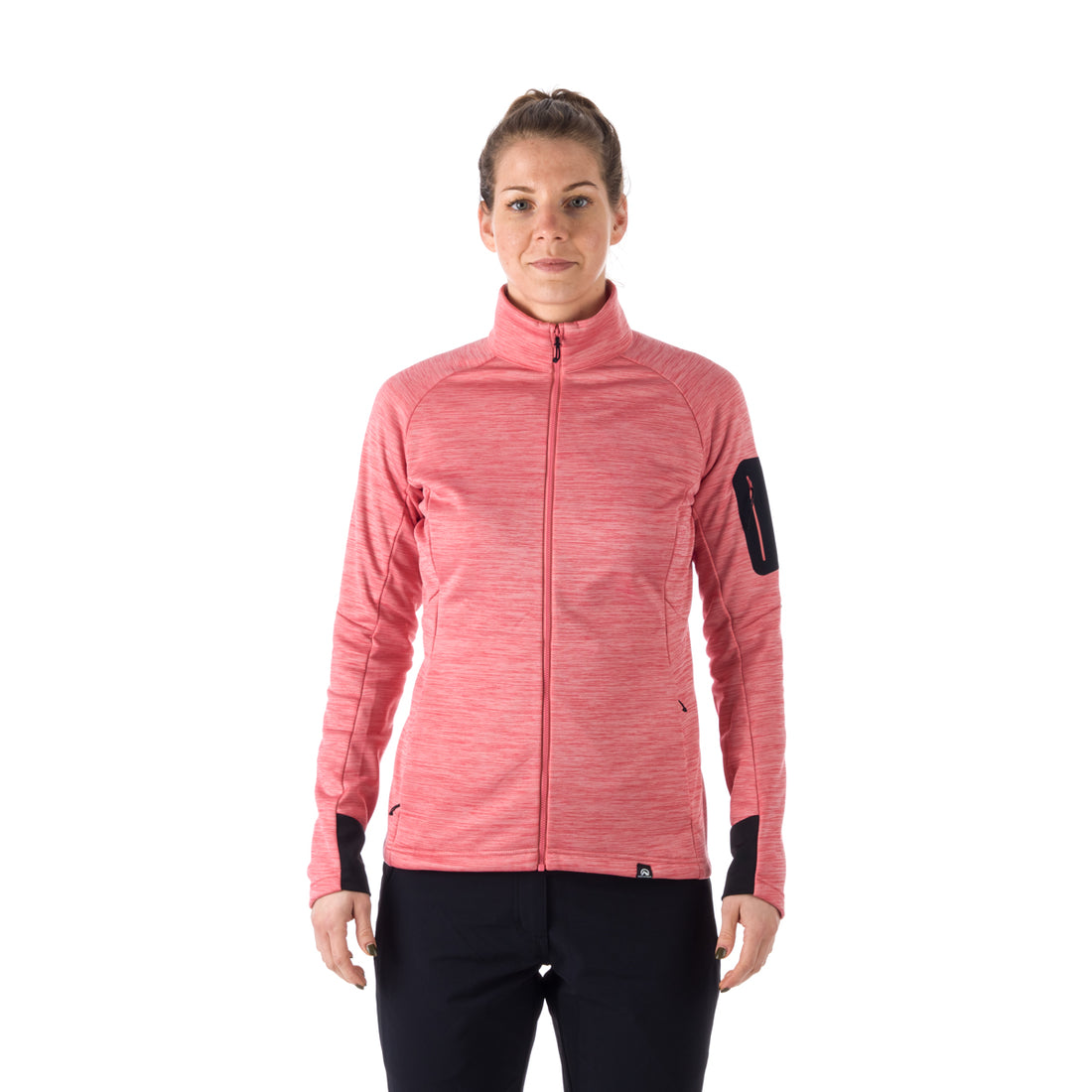 MI-4774OR women's melange active comfort sweater BERTHA