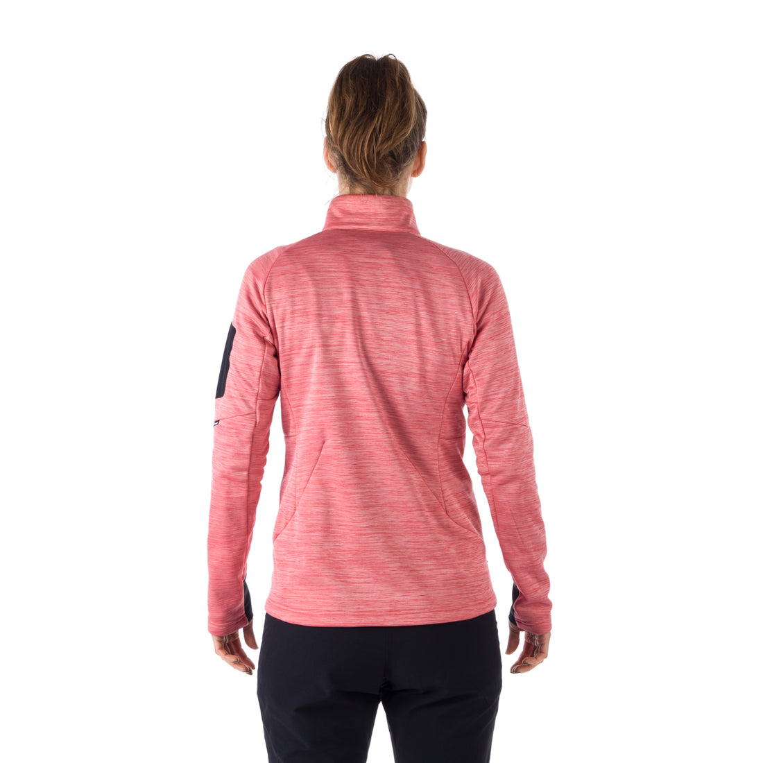 MI-4774OR women's melange active comfort sweater BERTHA