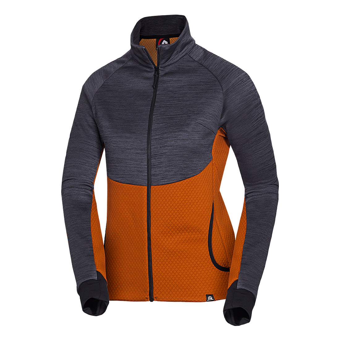 MI-4775OR women's outdoor melange active hoodie sweater BESS