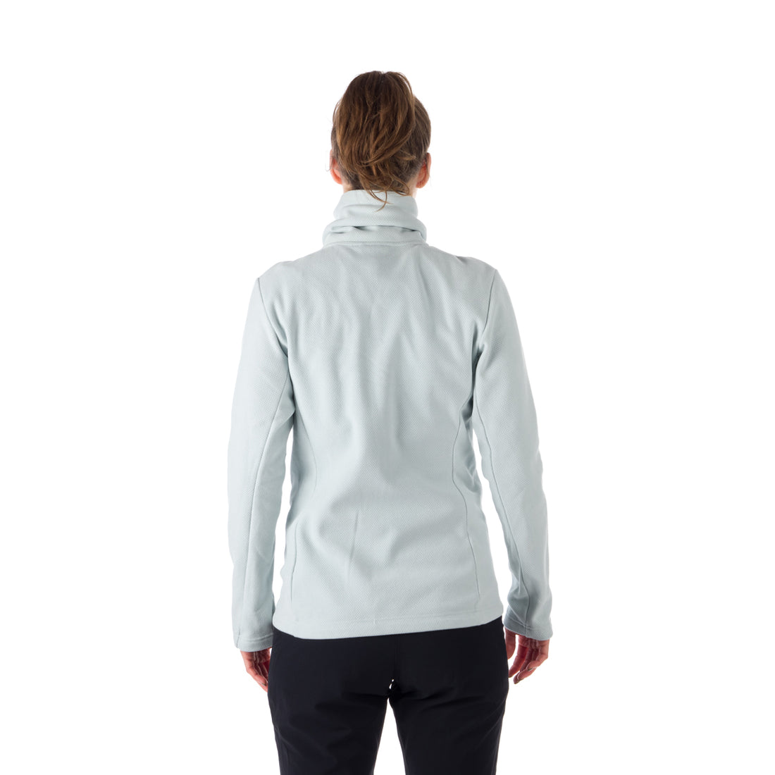 MI-4776OR women's outdoor fleece sweater melange style BETHANY