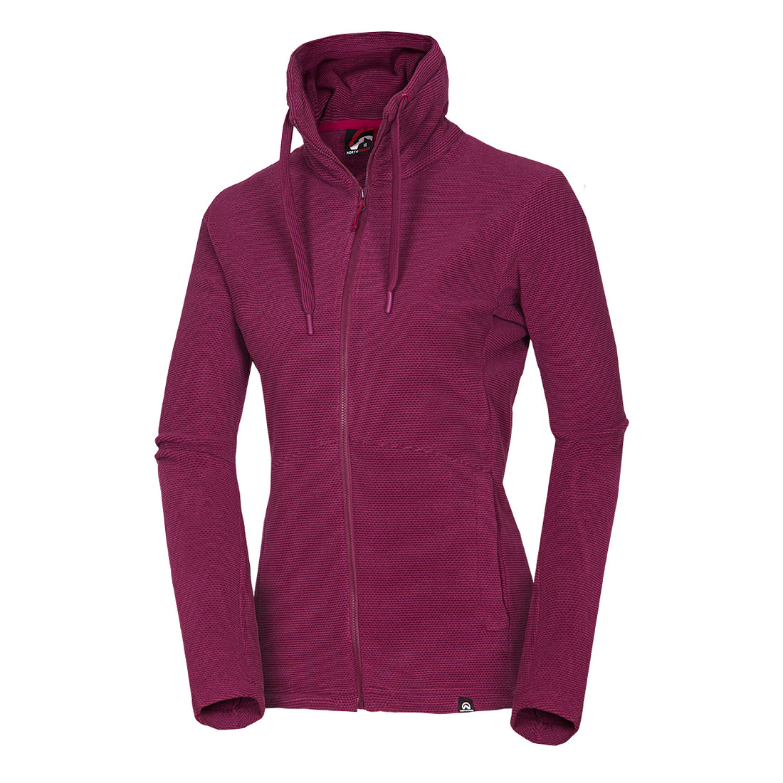 MI-4776OR women's outdoor fleece sweater melange style BETHANY