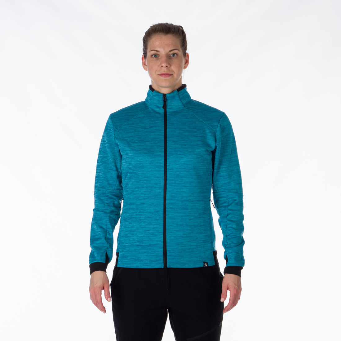 MI-4790OR women's mountain outdoor fit melange fleece sweater KAITLIN