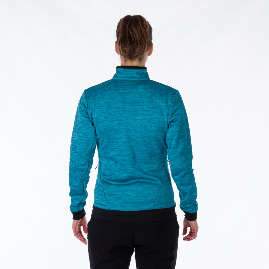 MI-4790OR women's mountain outdoor fit melange fleece sweater KAITLIN