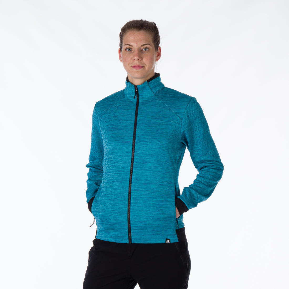 MI-4790OR women's mountain outdoor fit melange fleece sweater KAITLIN