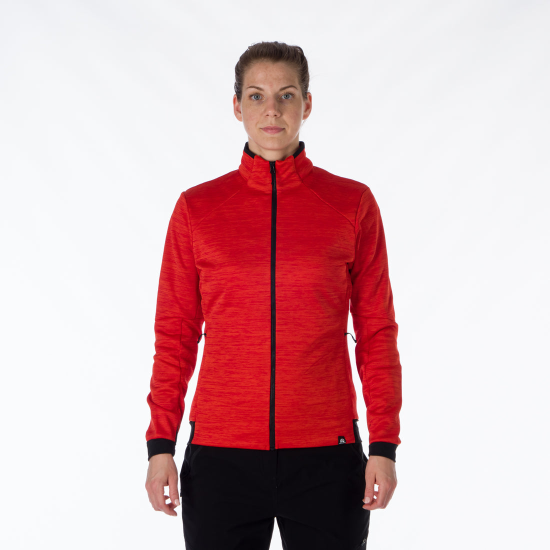 MI-4790OR women's mountain outdoor fit melange fleece sweater KAITLIN