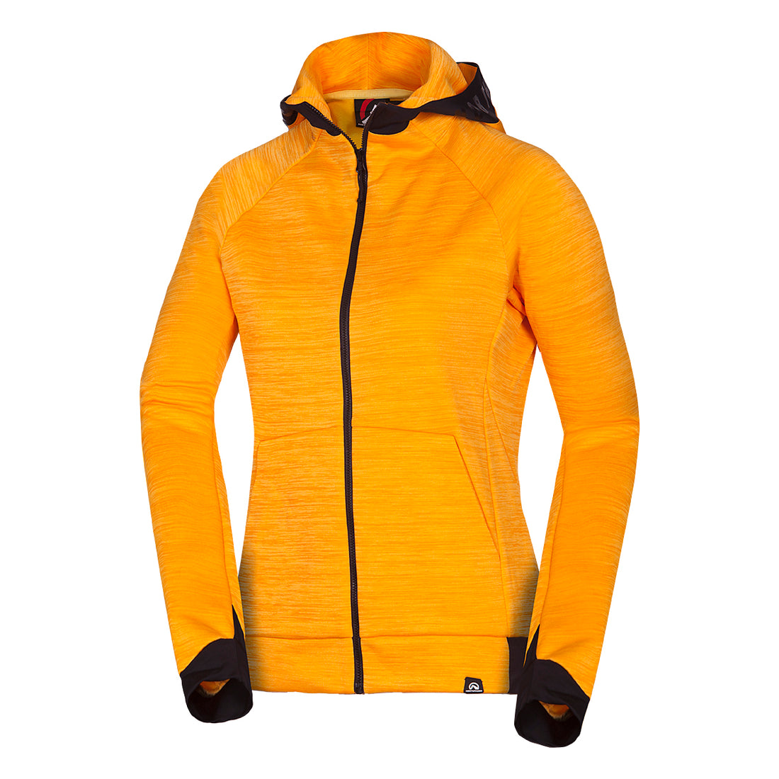 MI-4794OR women's melange hoody active sweater FELICIA