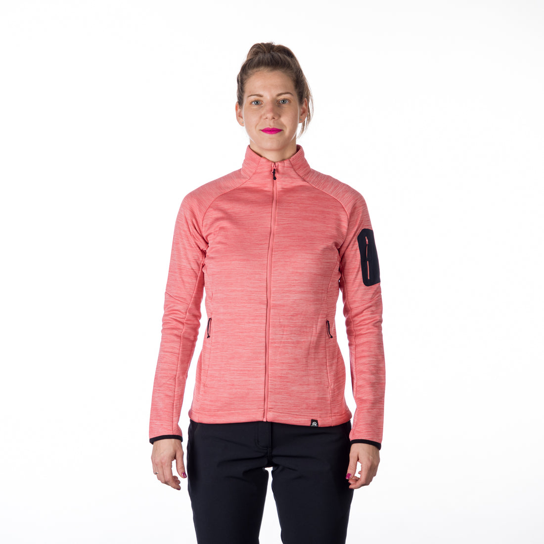 MI-4813OR women's melange active comfort sweater WANDA