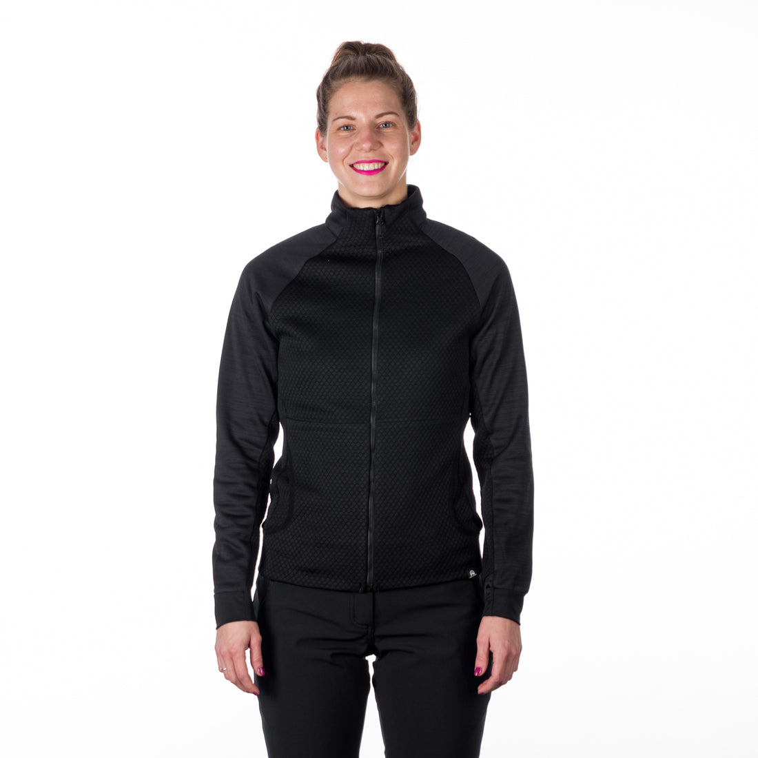 MI-4814OR women's outdoor melange active hoodie sweater LORRAINE