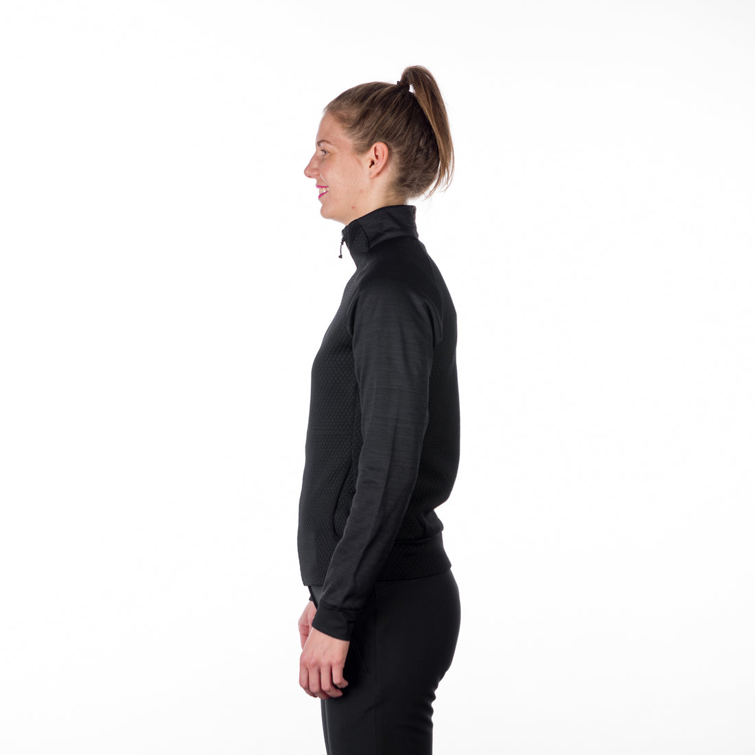 MI-4814OR women's outdoor melange active hoodie sweater LORRAINE