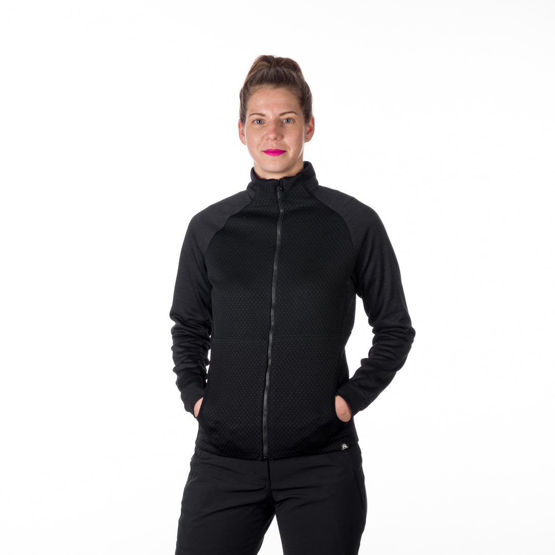 MI-4814OR women's outdoor melange active hoodie sweater LORRAINE
