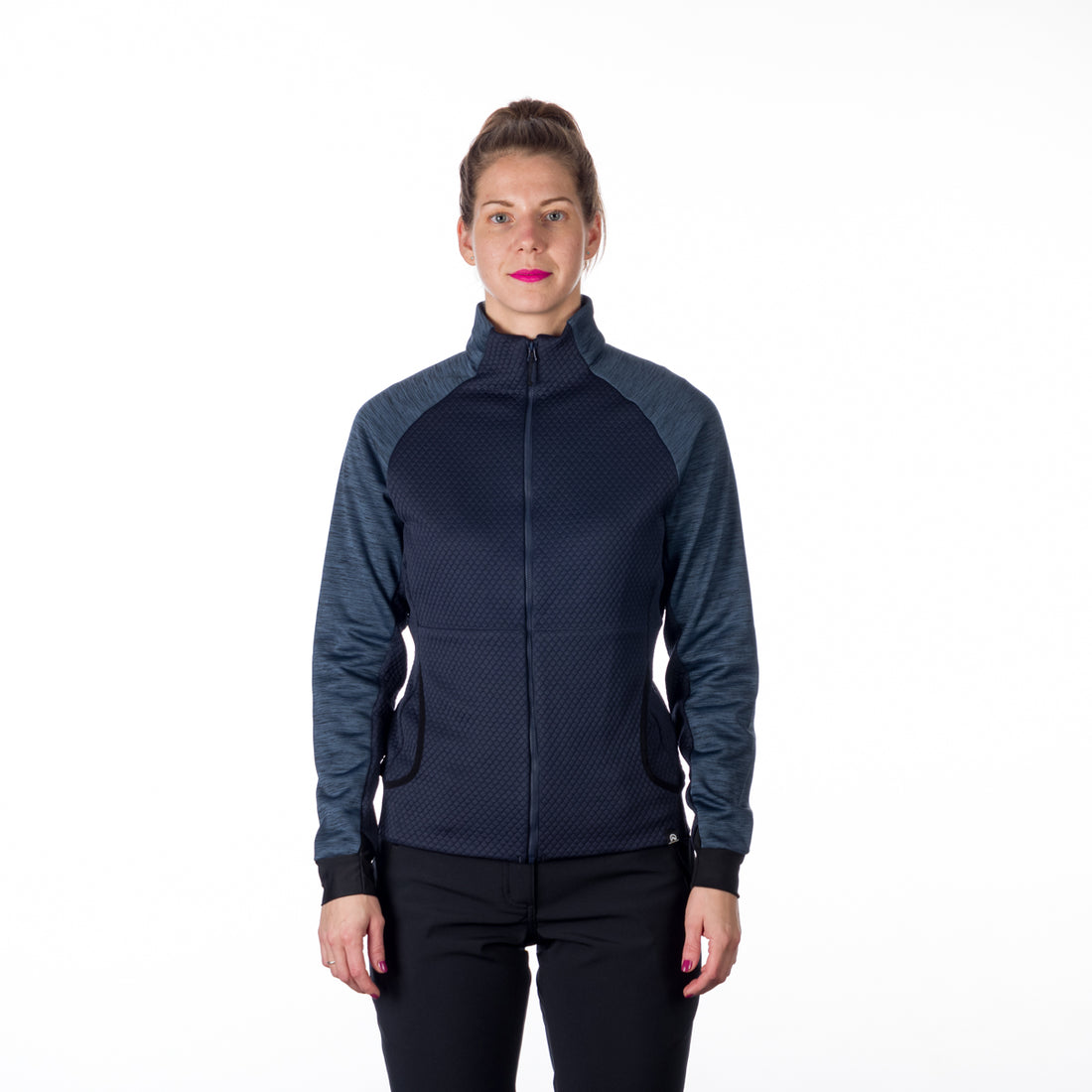 MI-4814OR women's outdoor melange active hoodie sweater LORRAINE