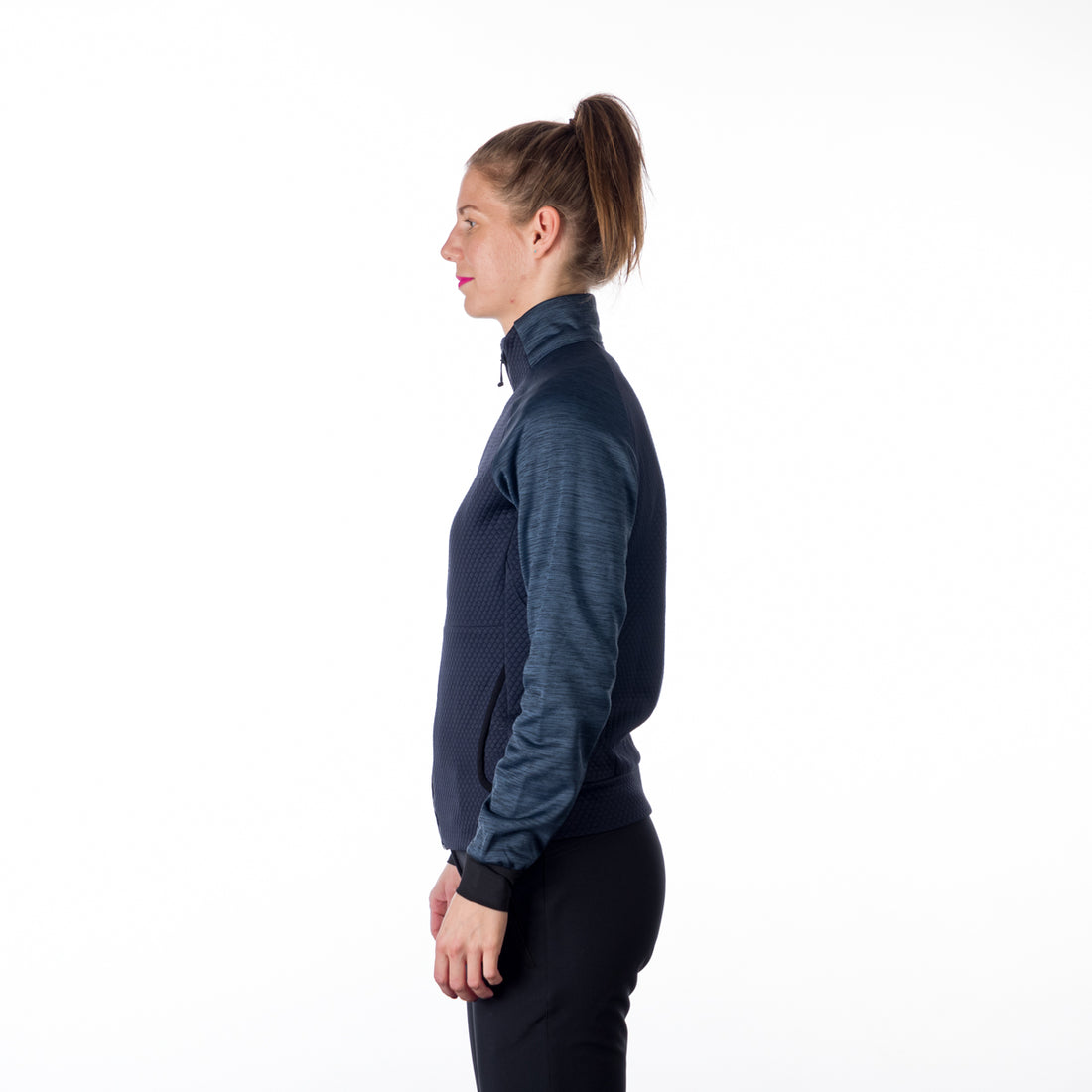 MI-4814OR women's outdoor melange active hoodie sweater LORRAINE