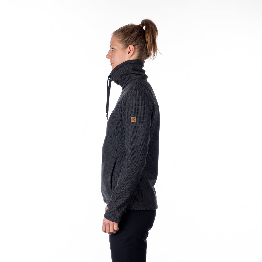 MI-4815OR women's outdoor fleece sweater melange style WINIFRED