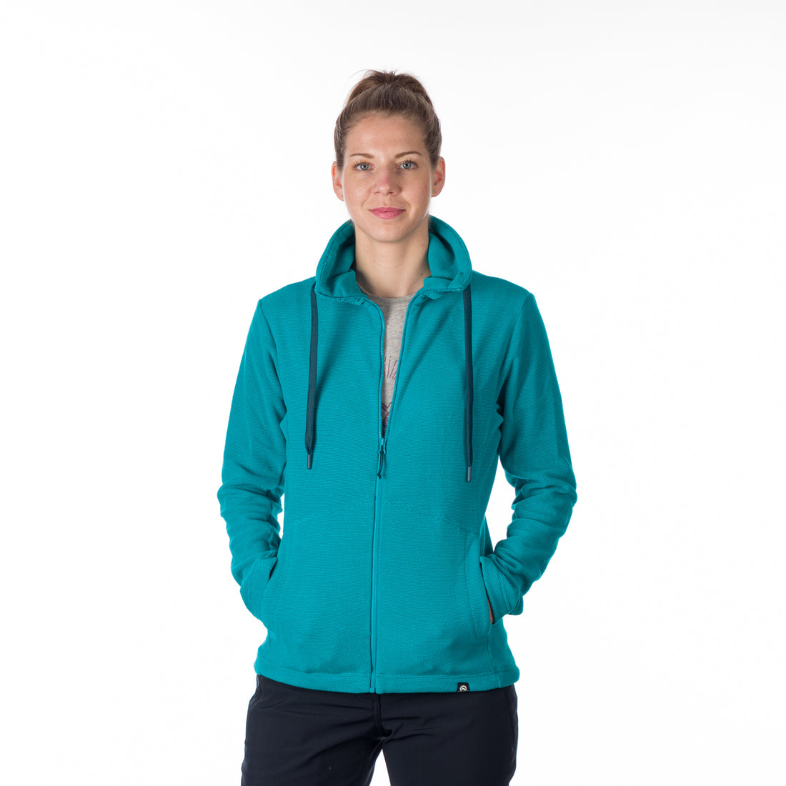 MI-4815OR women's outdoor fleece sweater melange style WINIFRED