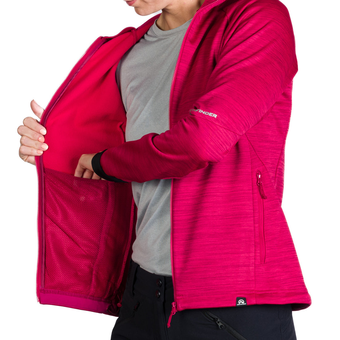 MI-4823OR Women's universal functional hoodie BUIN