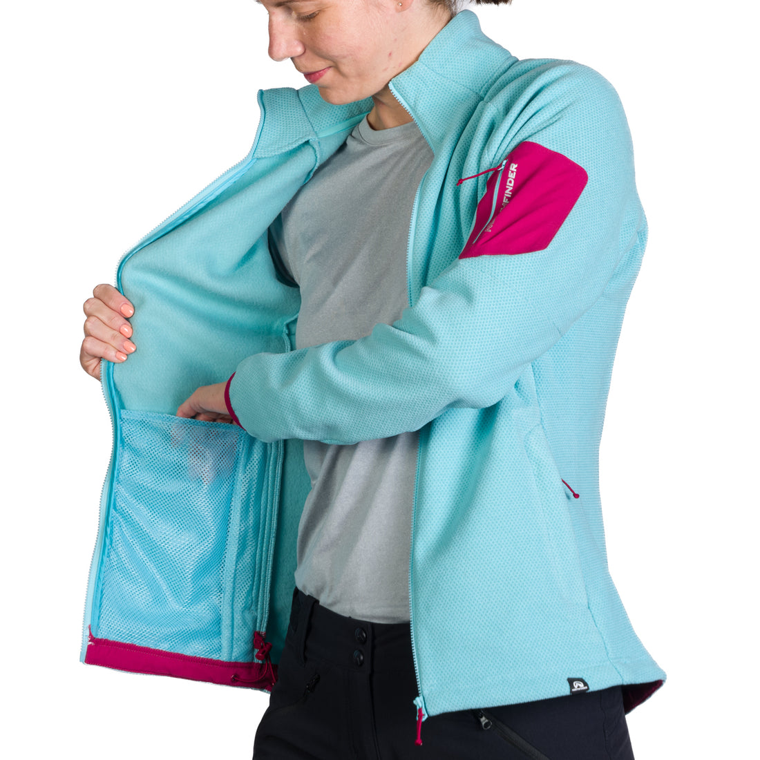 MI-4824OR Women's warm fleece sweatshirt CEVEDALE