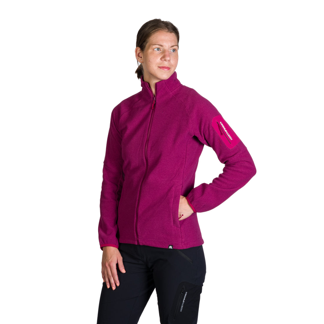 MI-4824OR Women's warm fleece sweatshirt CEVEDALE