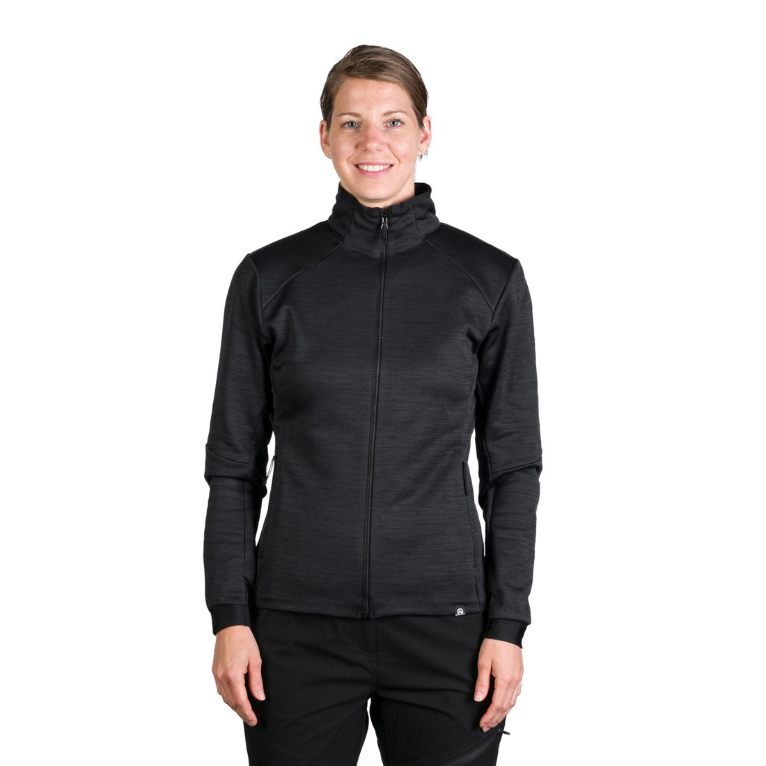MI-4826OR women's mountain outdoor fit melange fleece sweater CONNIE