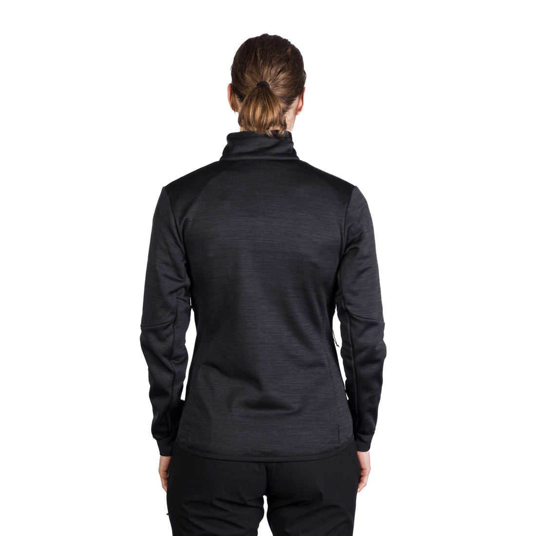 MI-4826OR women's mountain outdoor fit melange fleece sweater CONNIE