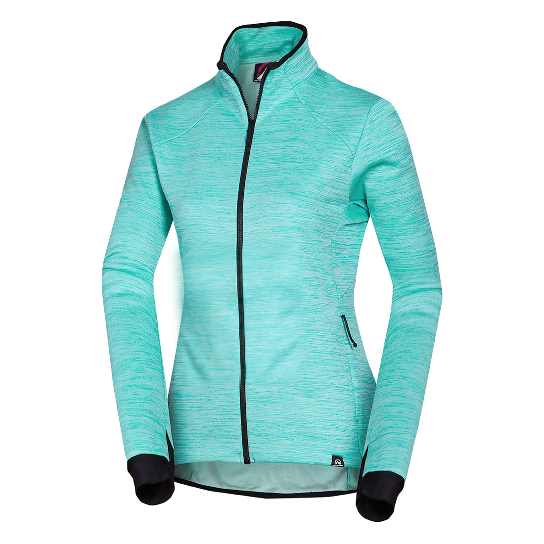 MI-4826OR women's mountain outdoor fit melange fleece sweater CONNIE