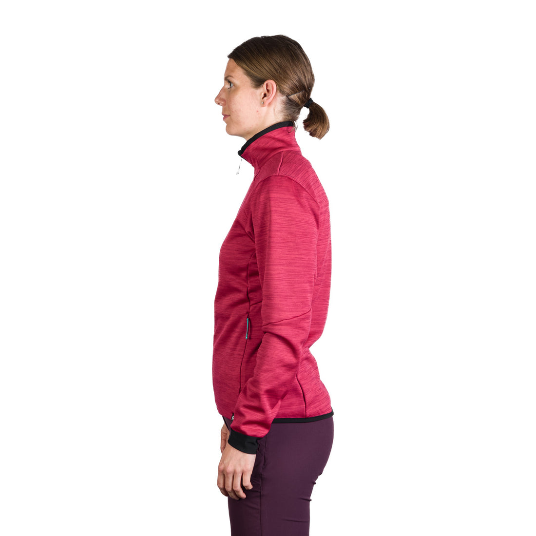MI-4826OR women's mountain outdoor fit melange fleece sweater CONNIE