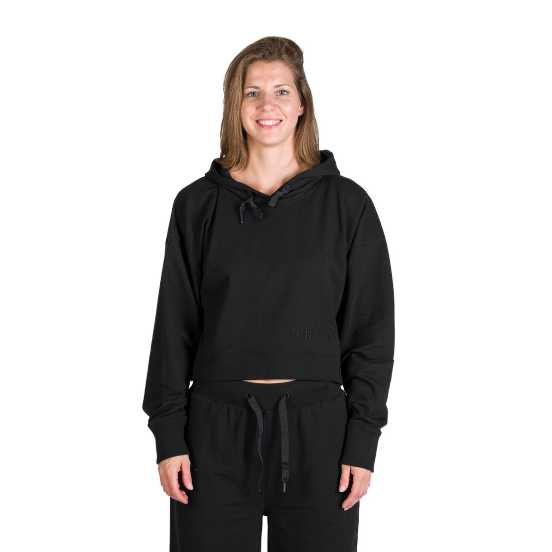 MI-4834SP women's oversized cropped hoodie sweatshirt  PATTI
