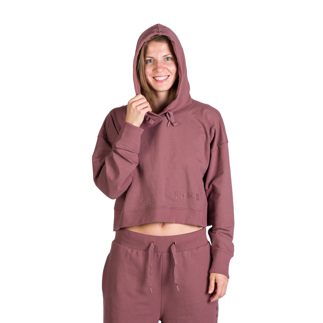 MI-4834SP women's oversized cropped hoodie sweatshirt  PATTI