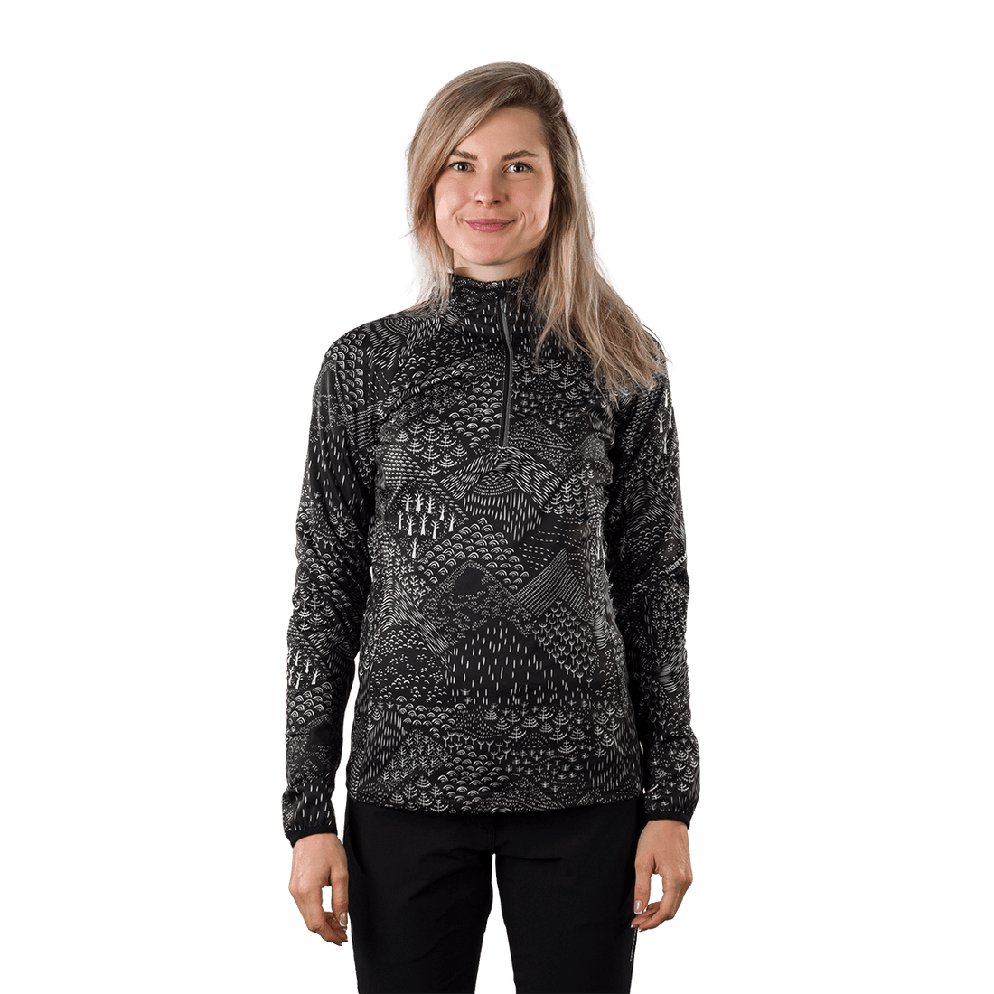 MI-4847SNW women's ski technical active sweater  JASLYN