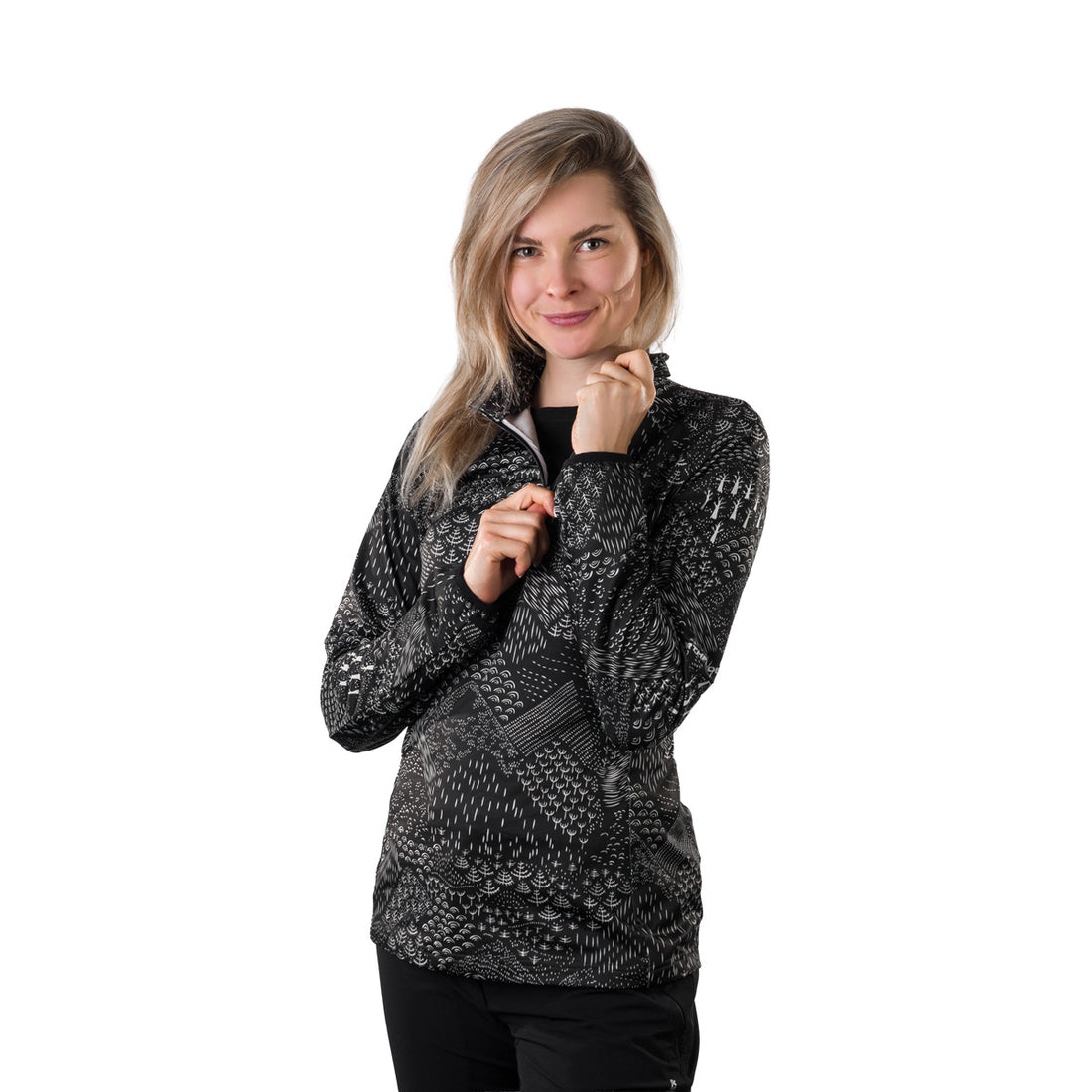 MI-4847SNW women's ski technical active sweater  JASLYN