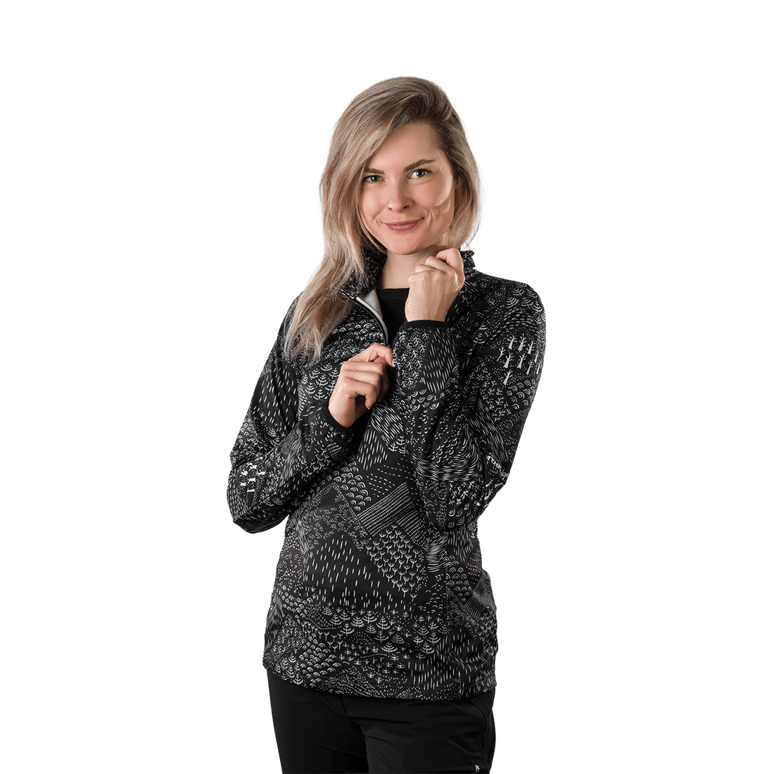 MI-4847SNW women's ski technical active sweater  JASLYN