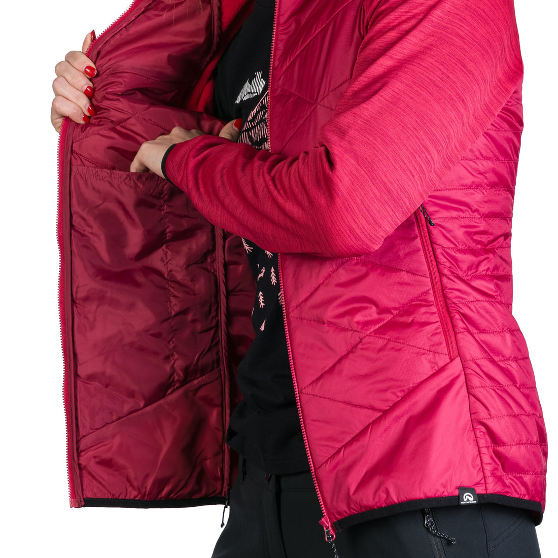 MI-4850OR women's hybrid windproof outdoor sweater SUSIE