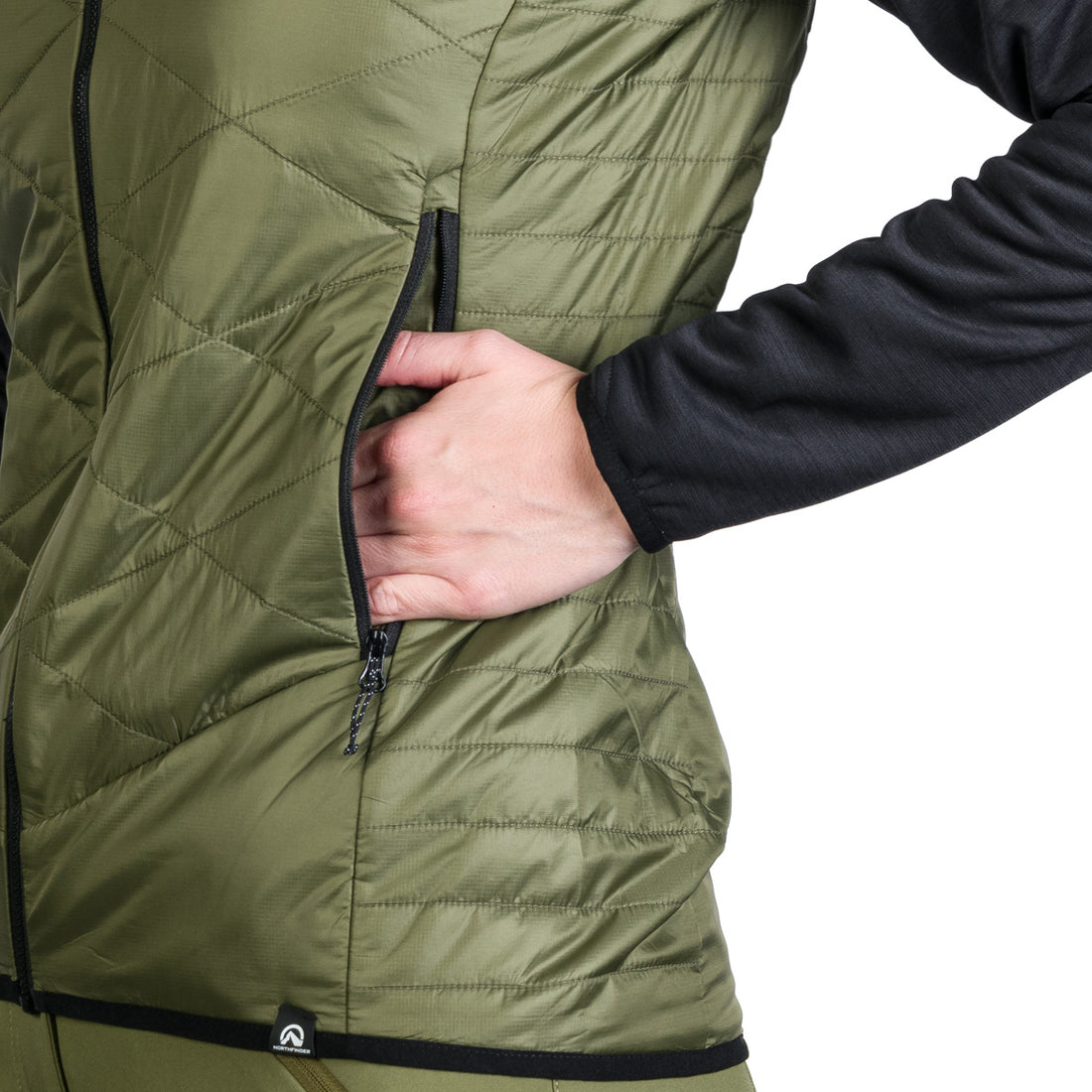 MI-4850OR women's hybrid windproof outdoor sweater SUSIE