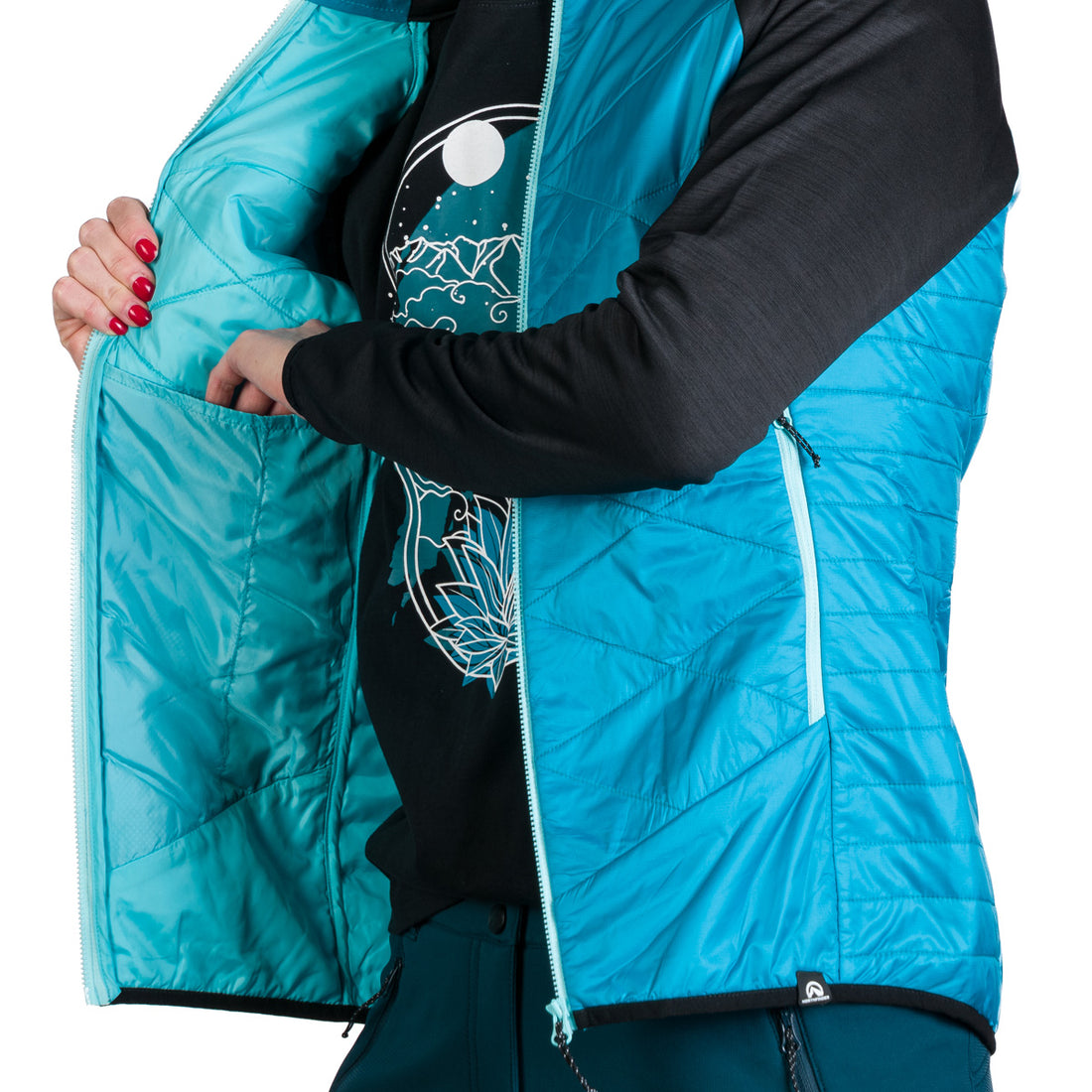 MI-4850OR women's hybrid windproof outdoor sweater SUSIE