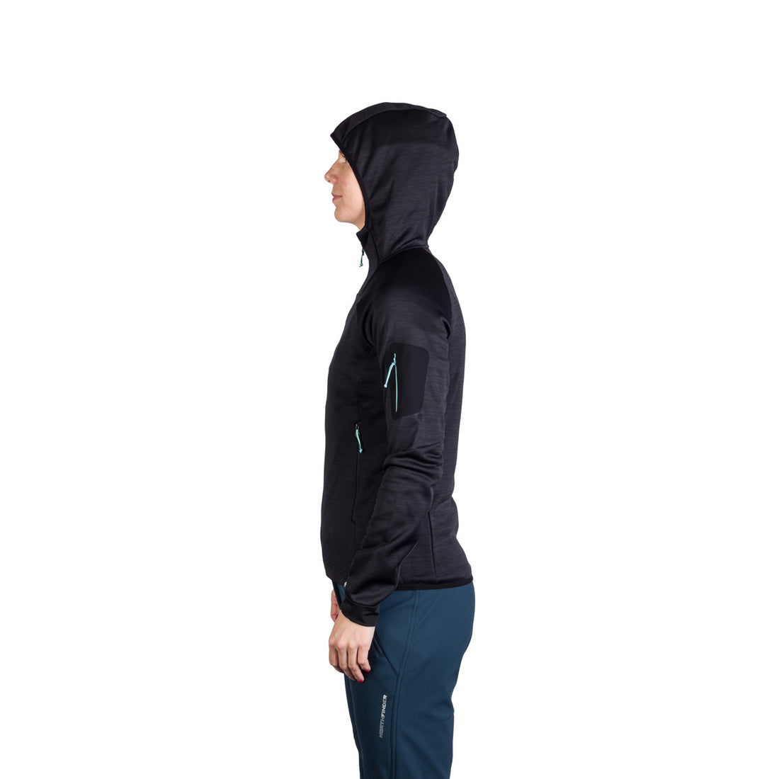 MI-4851OR women's melange outdoor active hoodie sweater JONI