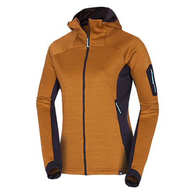 MI-4851OR women's melange outdoor active hoodie sweater JONI