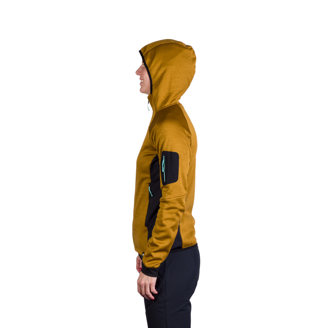 MI-4851OR women's melange outdoor active hoodie sweater JONI