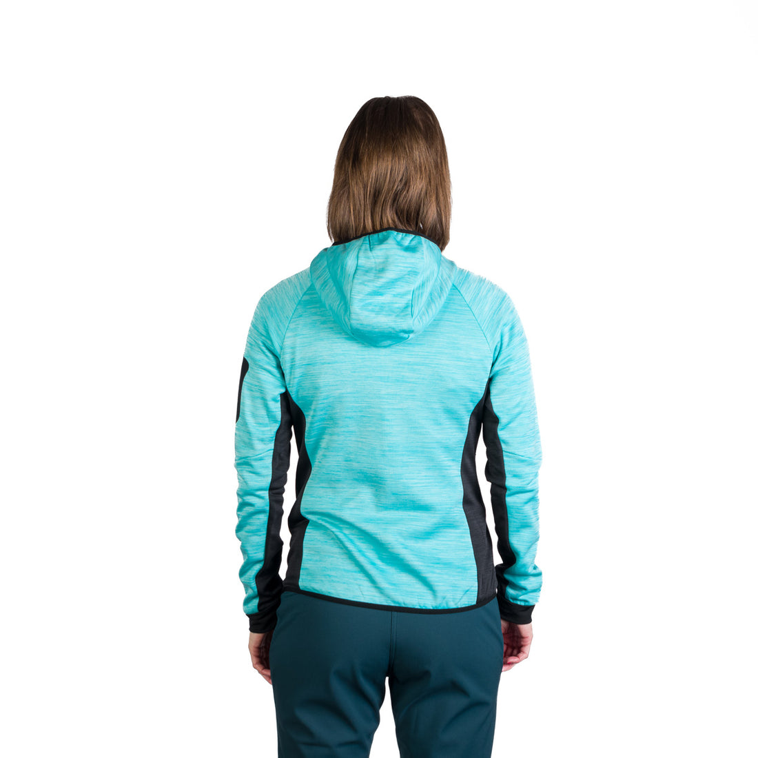 MI-4851OR women's melange outdoor active hoodie sweater JONI