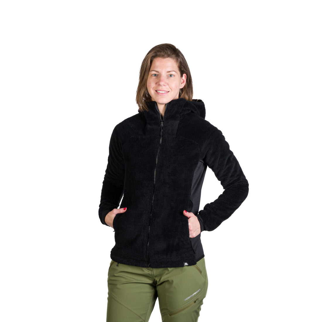 MI-4852OR women's combined outdoor active hoodie sweater CARLENE
