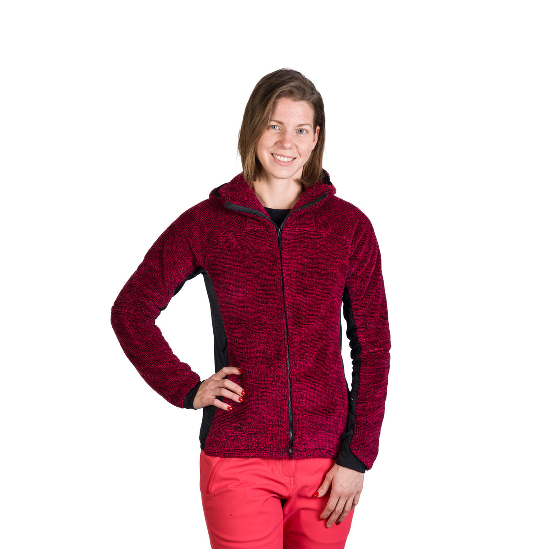 MI-4852OR women's combined outdoor active hoodie sweater CARLENE