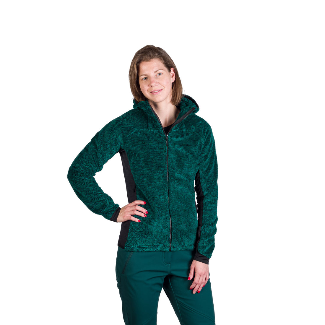 MI-4852OR women's combined outdoor active hoodie sweater CARLENE