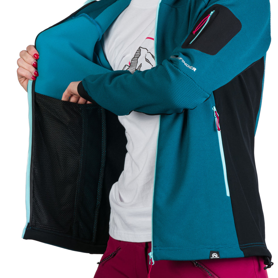 MI-4853OR women's outdoor active hoodie sweater DARLA