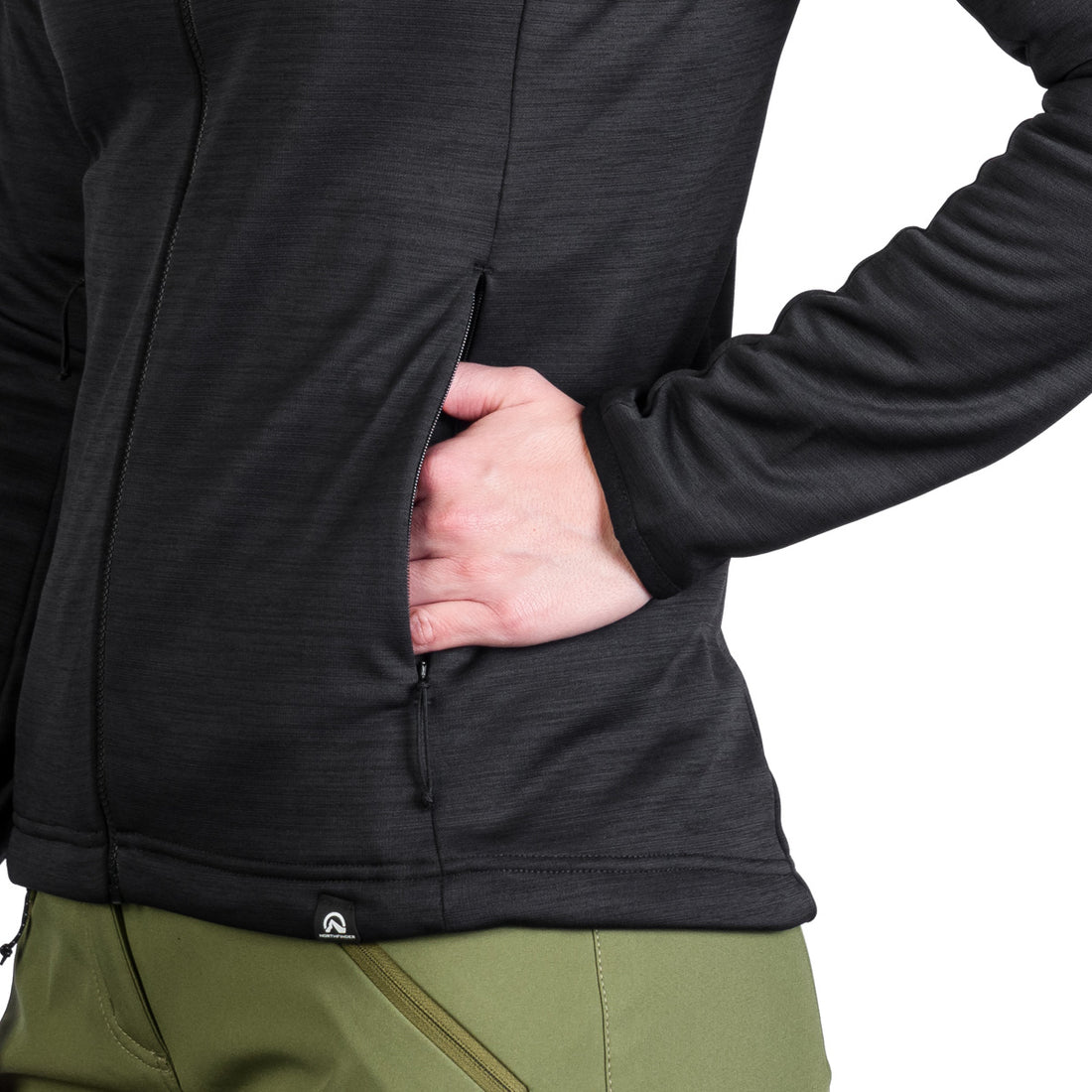 MI-4854OR women's melange active comfort sweater TAMARA