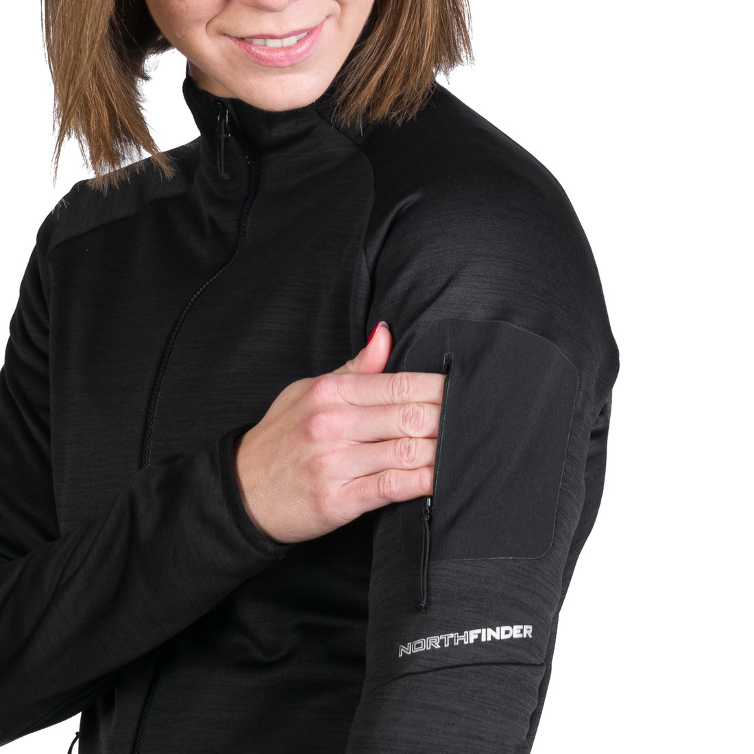 MI-4854OR women's melange active comfort sweater TAMARA