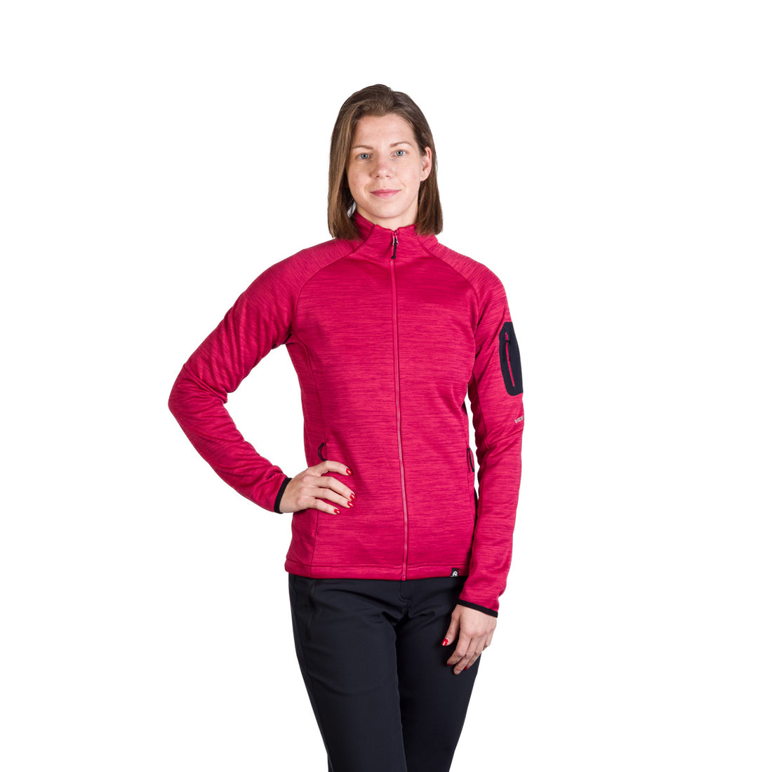 MI-4854OR women's melange active comfort sweater TAMARA