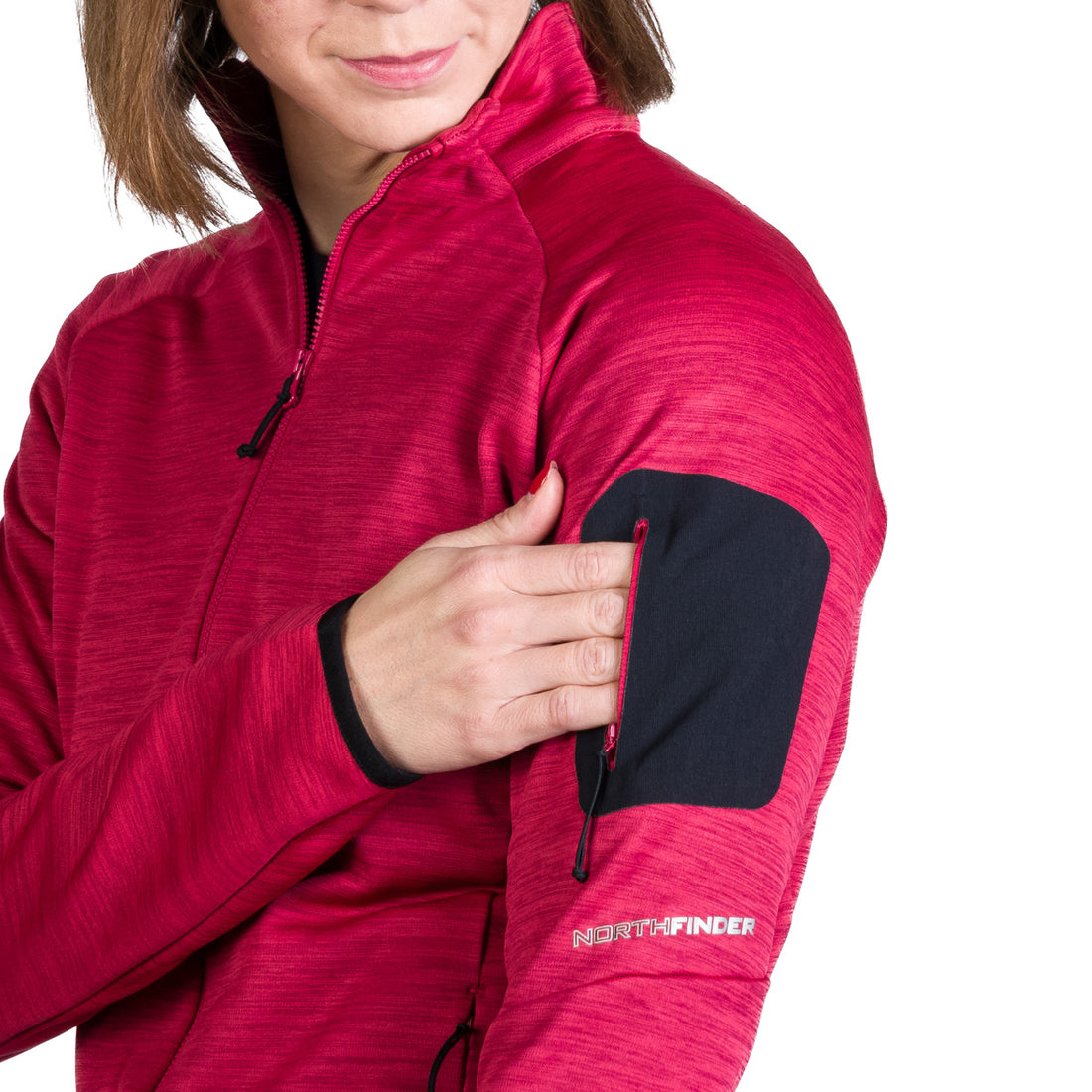 MI-4854OR women's melange active comfort sweater TAMARA