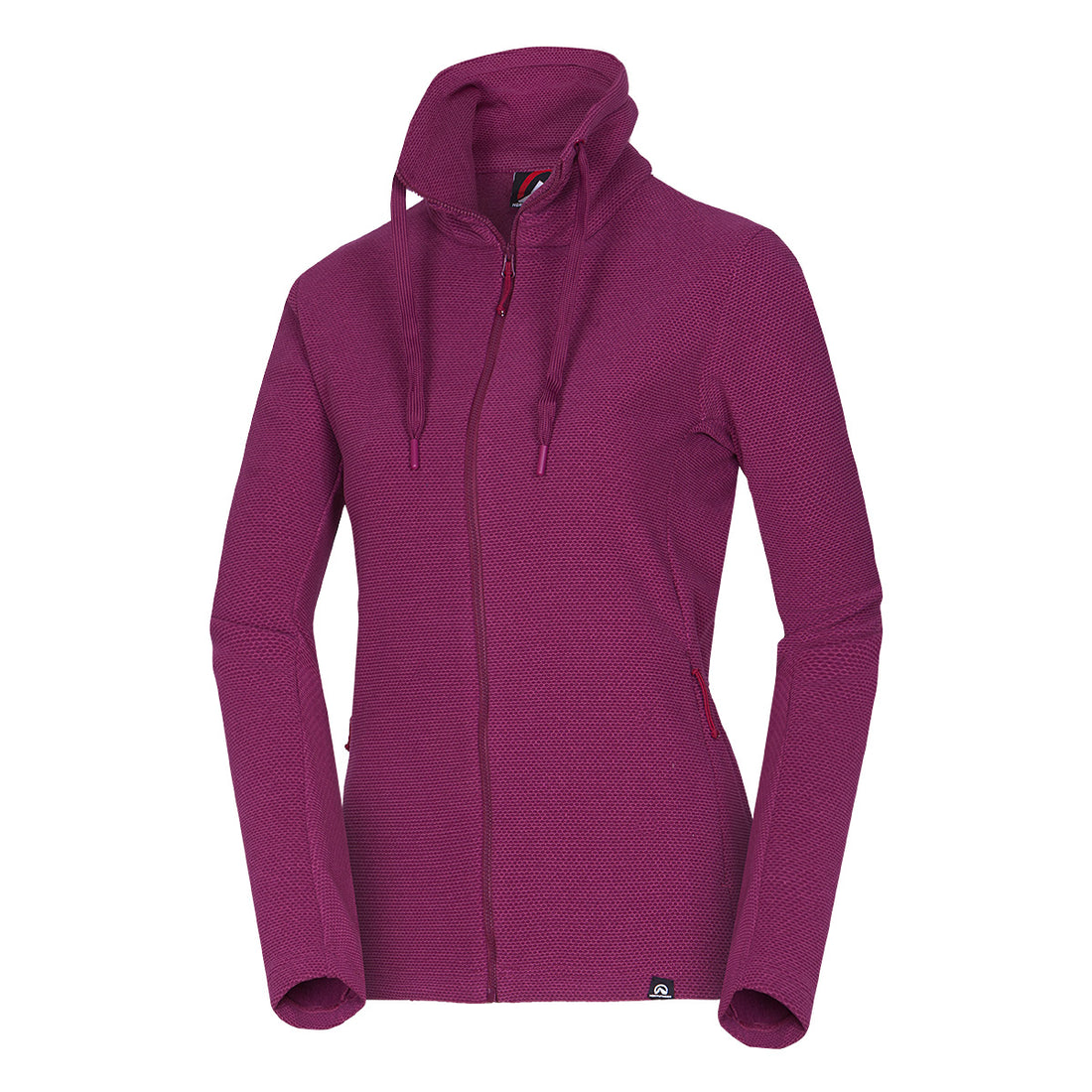 MI-4855OR women's outdoor fleece sweater melange style TAMMY